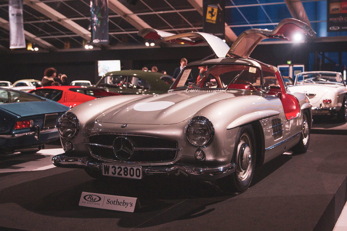 1954 Mercedes-Benz 300 SL Gullwing offered at RM Sotheby’s Paris live auction 2020